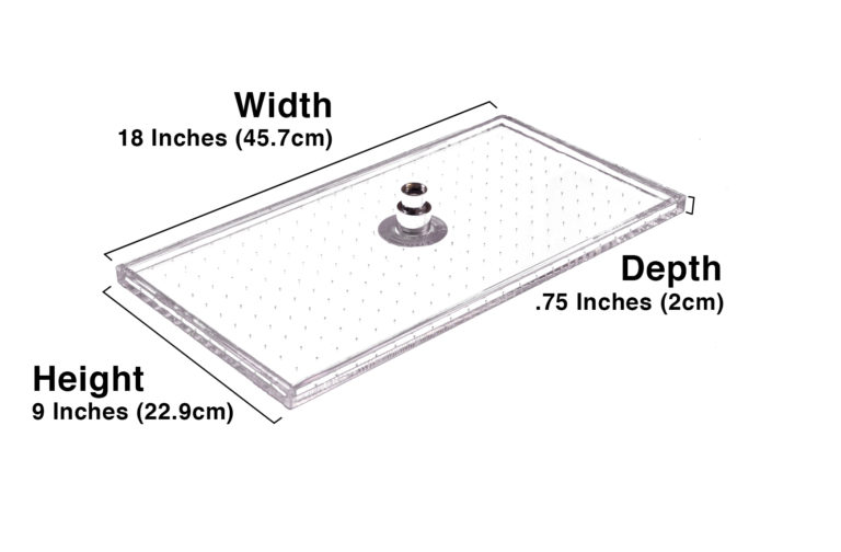 Clear Showerhead XL Clear Shower XL Showerhead